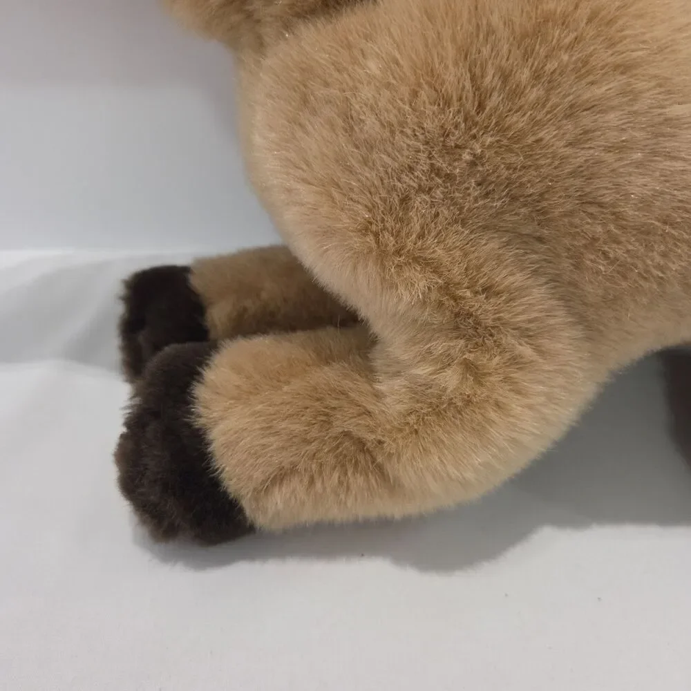 Wildkin Brown Polyester Plush Stuffed Animal Horse Kid Purse Handles Zip Derby